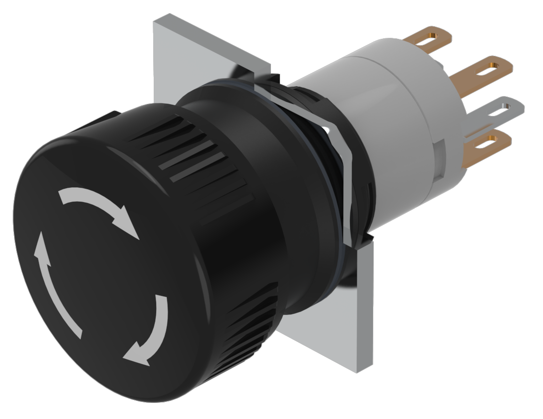 EAO Stop Switch with twist release black 1NC+1NO S1 - 20230221123543264 2141476153 - 20042893