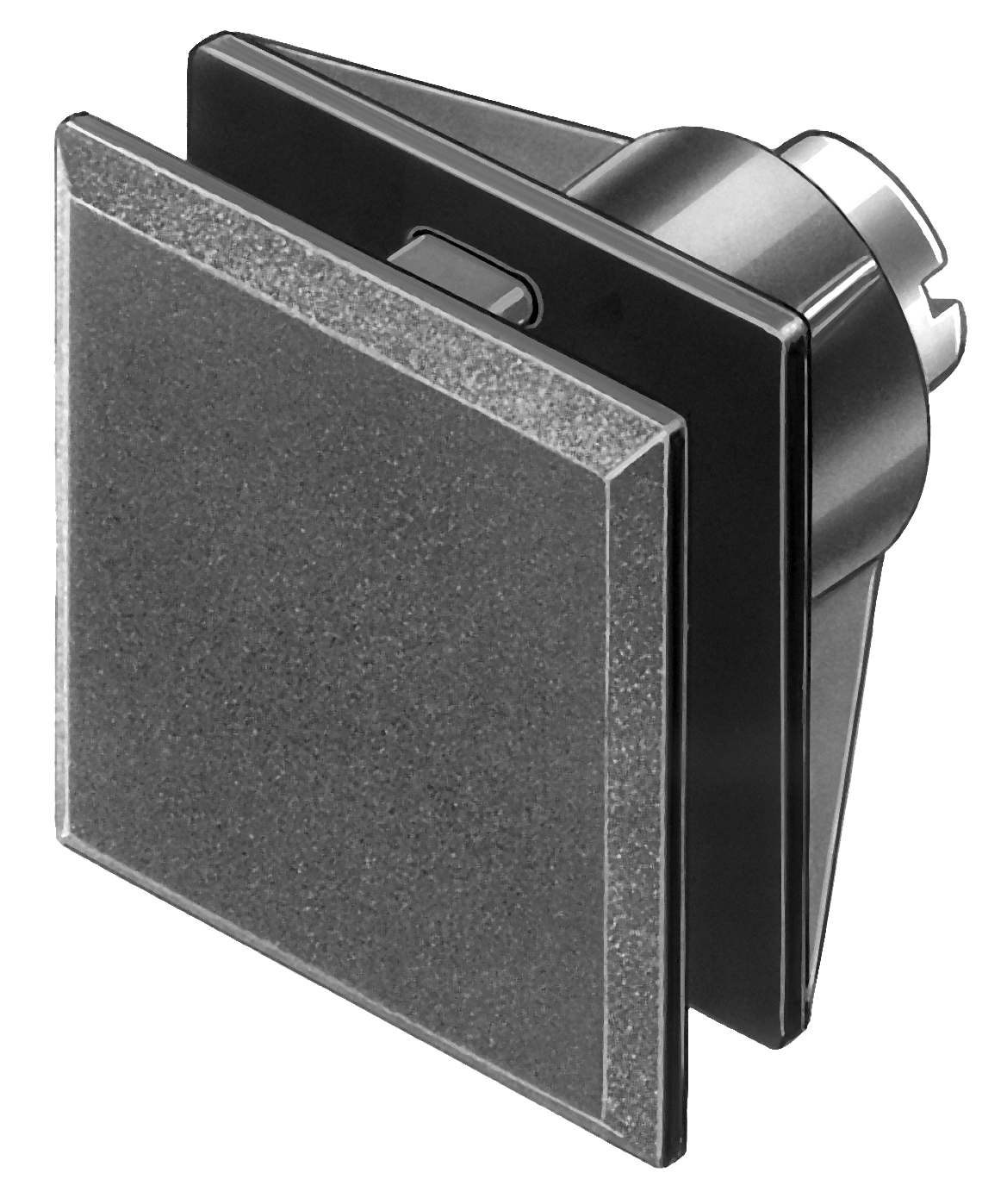 EAO 61-9451.0 blindplaat tbv verz. montage zwart 24x24 - 20230221124123671 1509616031 - 8100666