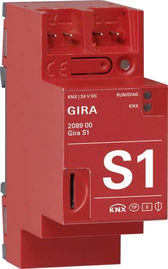GIRA interface bussysteem S1 knx din-rail 208900 - 208900 - 3300428