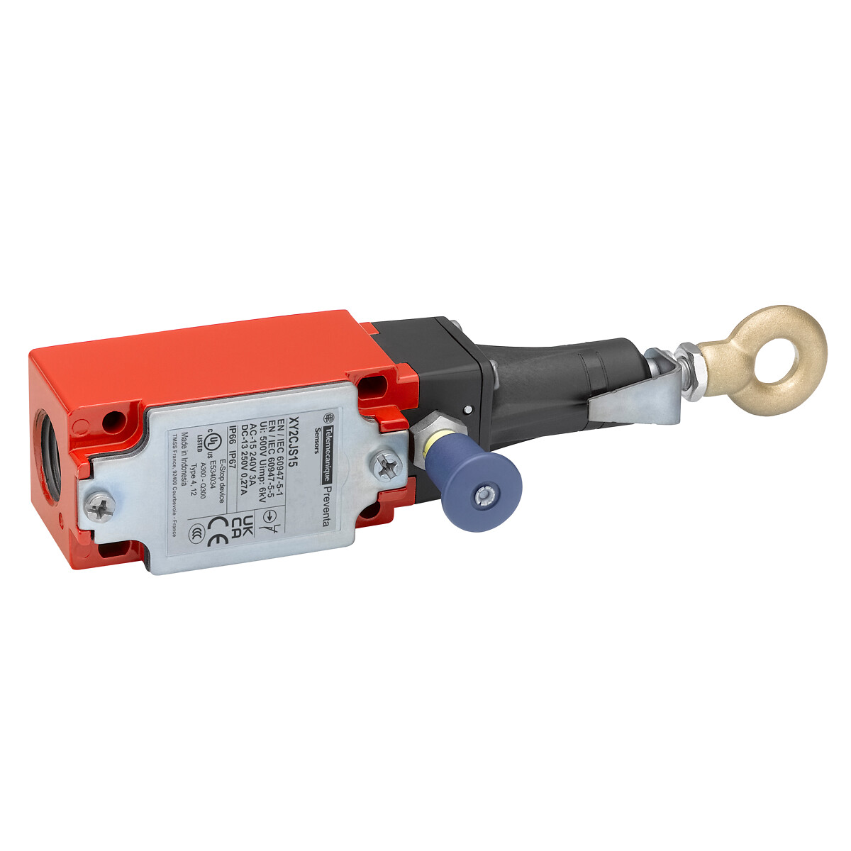 SE eindschakelaar trekkoord + noodstop 1m 2v XY2CJS19H29 - 209395 ypif44qavw whr - 7382365