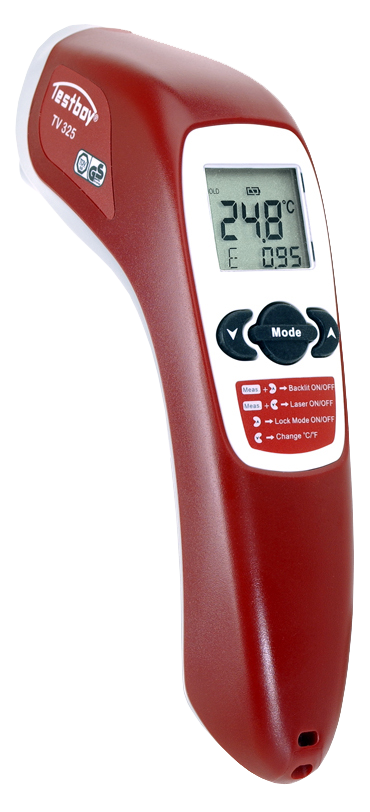 TESTBOY infrarood-laser thermometer -60 - +500 TV 325 - 21edafef 6ba1 491c a1d1 946d186822c9 - 5015092