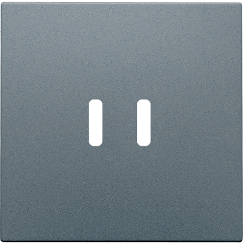 Niko Afwerkingsset voor dubbele smart USB-C-lader, blue grey coated - 220 68003 - 20196652
