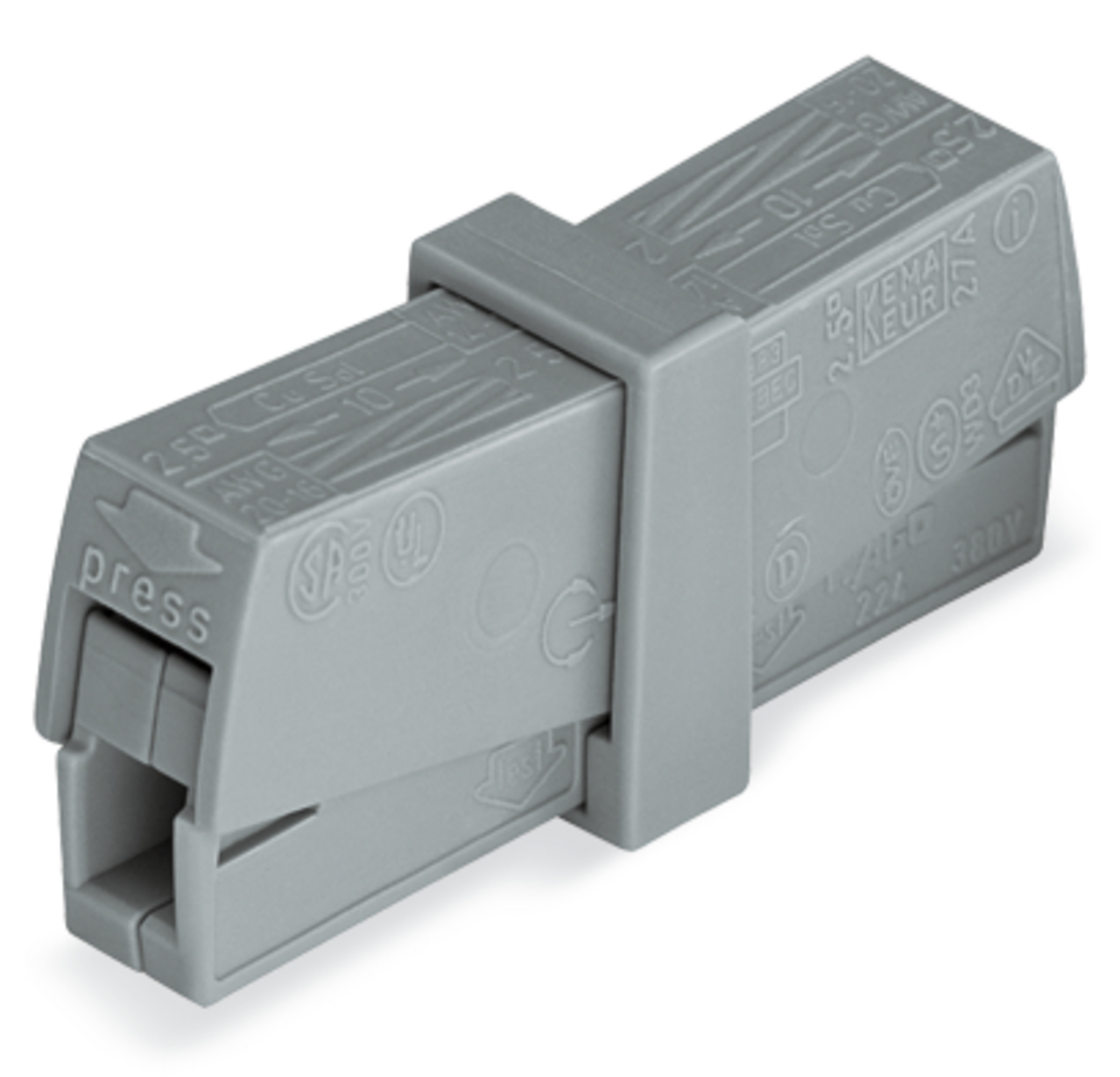 WAGO service klem 51147107 a 50 stuks 224-201 - 22e3b50e c94d 4721 9651 43510ab93469 - 5035289
