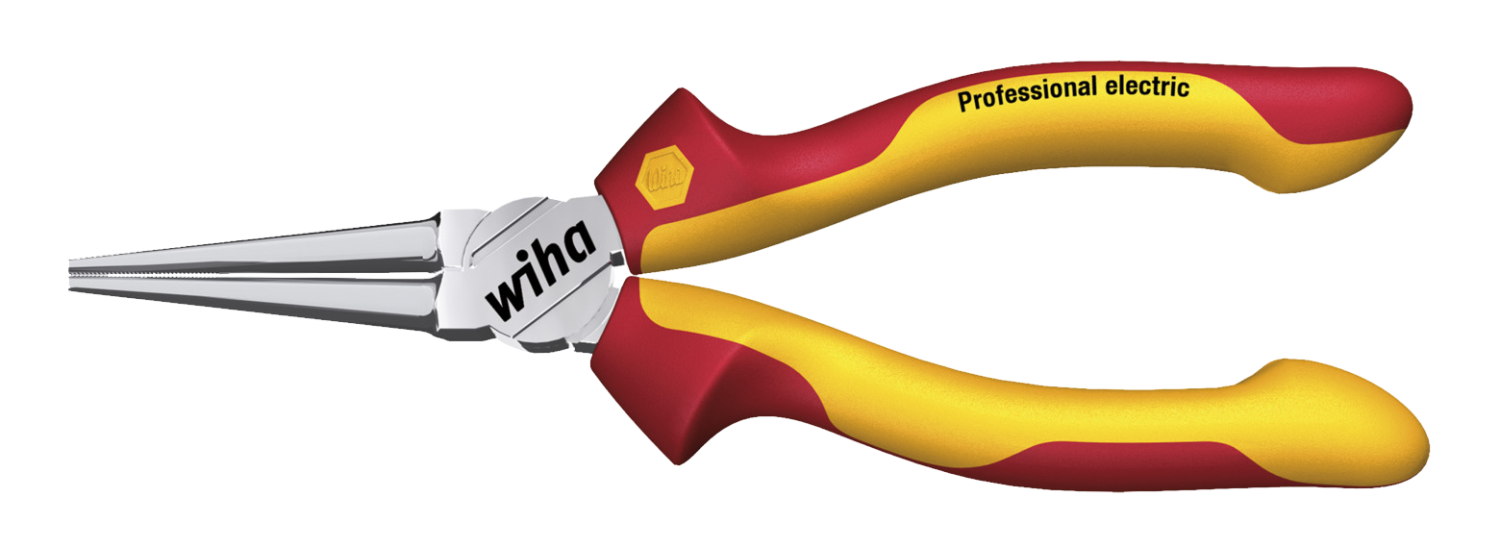 WIHA Lange Rondbektang Professional Electric 1000V VDE Z09006 160mm - 23544103 7191 4a6c a4de 5b29f7ecbb40 - 20013217