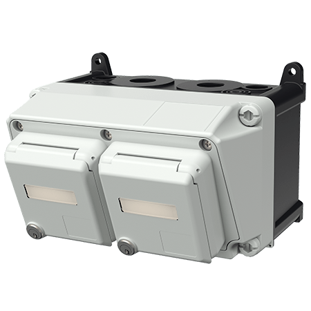 Mennekes AMAXX datanetwerk behuizing IP67 - 25102 - 20021607