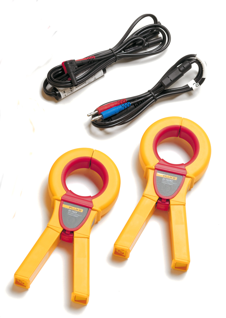 Fluke Stakeless Clamp Set,With EI-162X,EI-162AC and 2-3 Wire Cable - 2577126 - 20011503