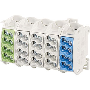 HENSEL aftakklem 5p 1,5-25 qmm per pool +pe+n KKL54 - 2600137 etim internet - 2551488