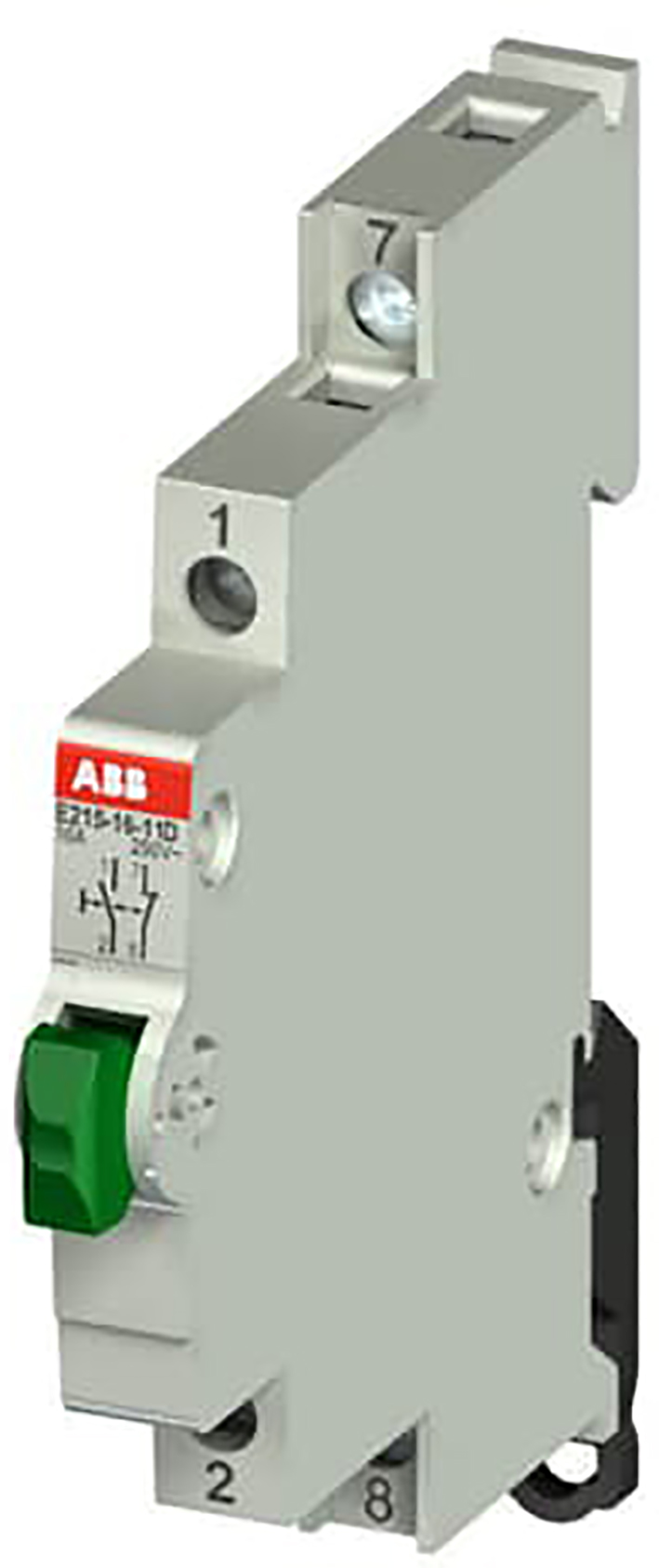 ABB Componenten Drukknop kleur Groen, 16A, 1M+1V - 2ccc441029f0001 - 20112080