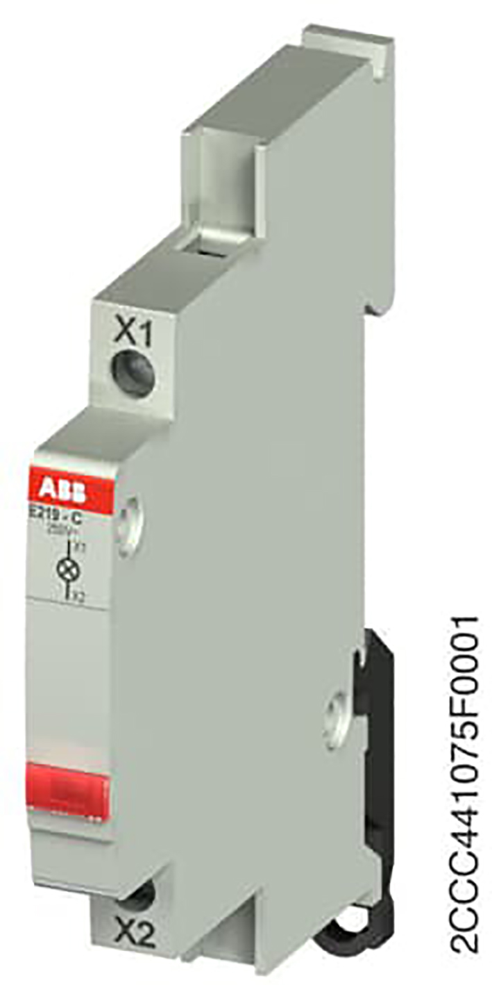 ABB Componenten Indicatielamp met LED Rood, 110-240VDC - 2ccc441075f0001 - 20112120