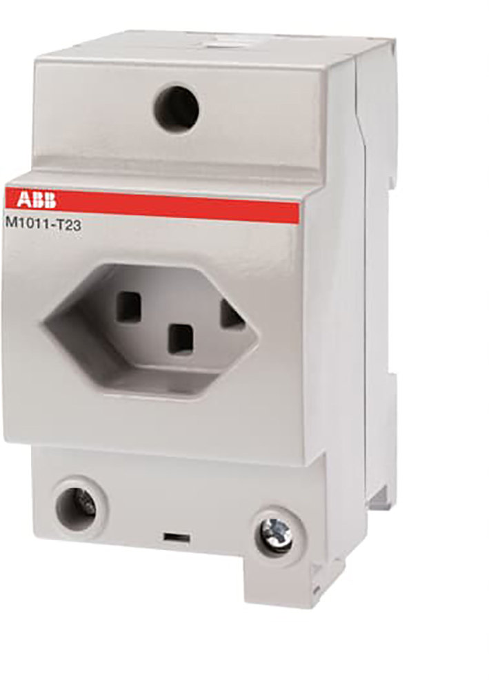 ABB Componenten M1011-69-T23 Contactdoos met 10A grijs - 2ccc441355f0001 - 20124403