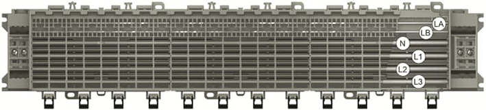 ABB Componenten Power Starterspakket Smissline TP 30 modules 3L,N, LA, LB - 2ccc451451f0001 - 20112358