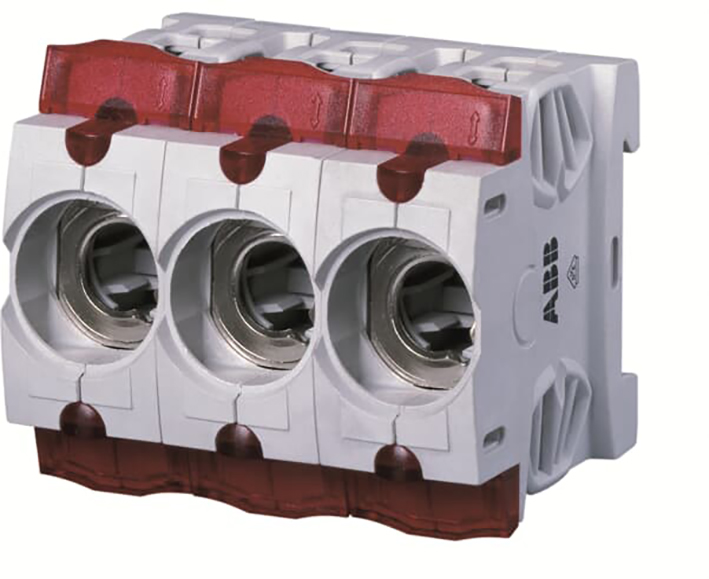ABB Componenten Zekeringhouder 16A, 3 polig, D0 - 2cdc051111f0007 - 20114108