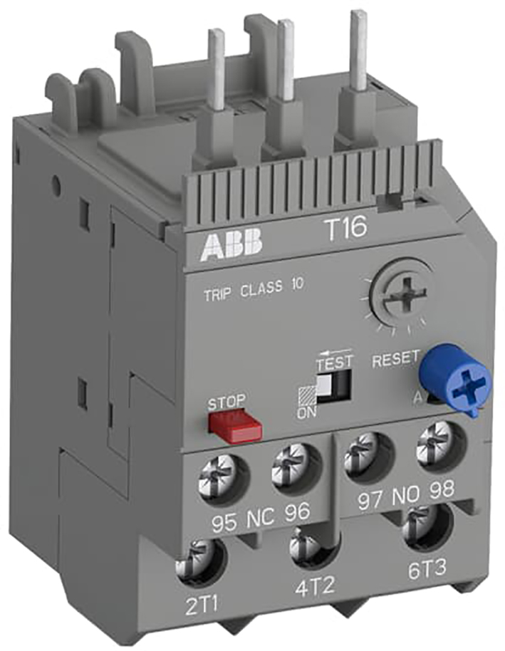 ABB Componenten Thermisch overbelasting relais Range: 0,10-0,13A Voor magneetsch.: B/B - 2cdc231009v0013 - 20092233