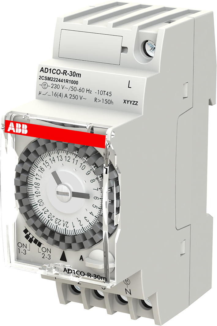 ABB Componenten Analoge Timer wekelijks 1 kanaal 1 w met gangreserve - 2csm222441r1000 b - 20124409