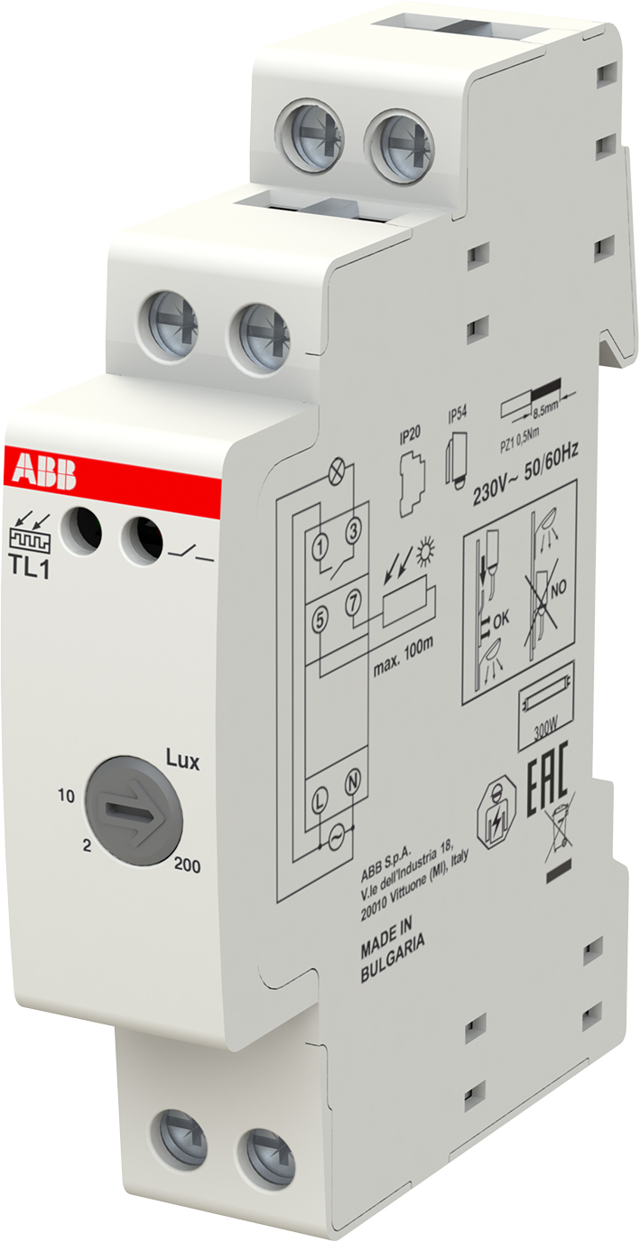 ABB Componenten Schemerschakelaar 1 kanaal - 2csm229921r1341 b - 20124445