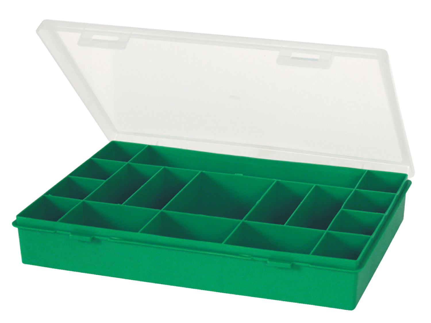 TAYG ass. doos leeg 17 vakken groen - 2d8688bd 2807 44c2 9a49 e863e94b9c0d - 332231