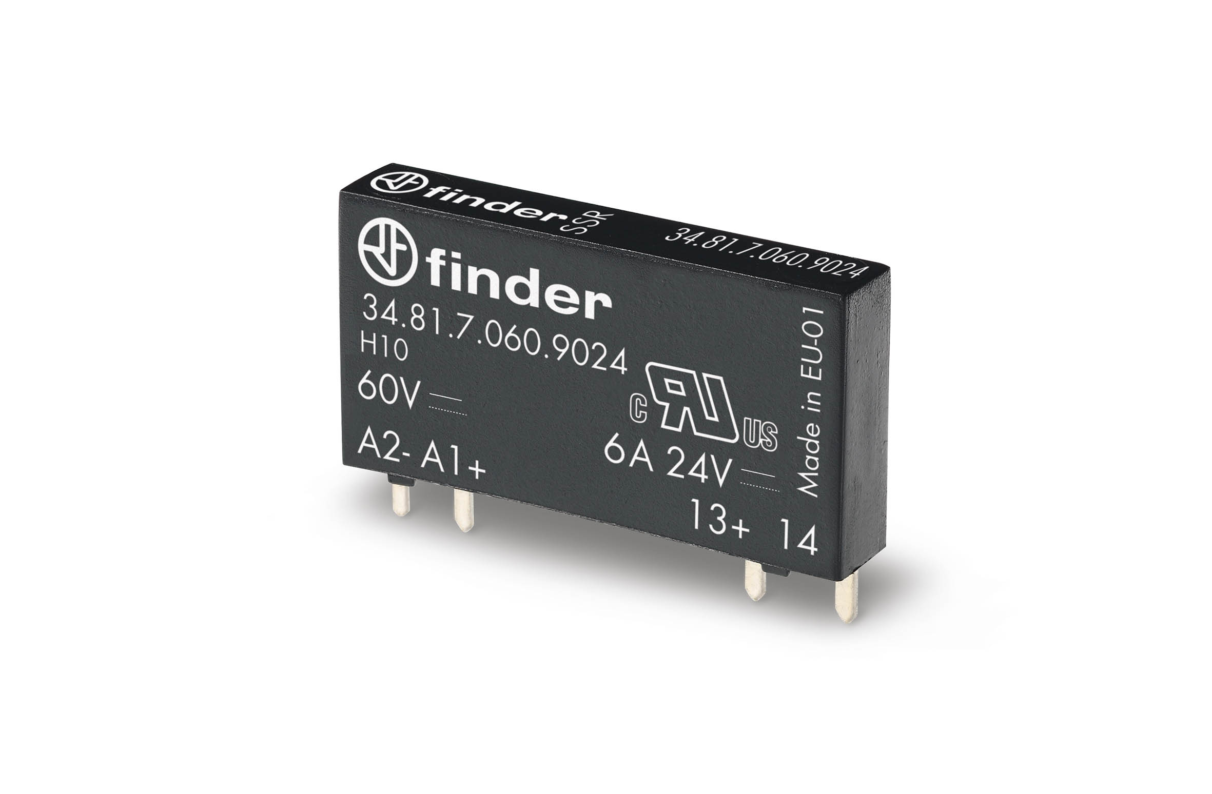 FINDER ssr relais 1m 6a 24vdc 5vdc s. 34.81.7.005.9024 - 348170609024 6a - 11003482