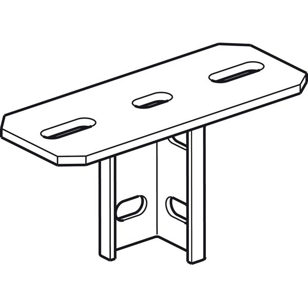 Legrand Kopplaat prof.U60 gelast Thvz - 348398 legrand 600 - 20038965