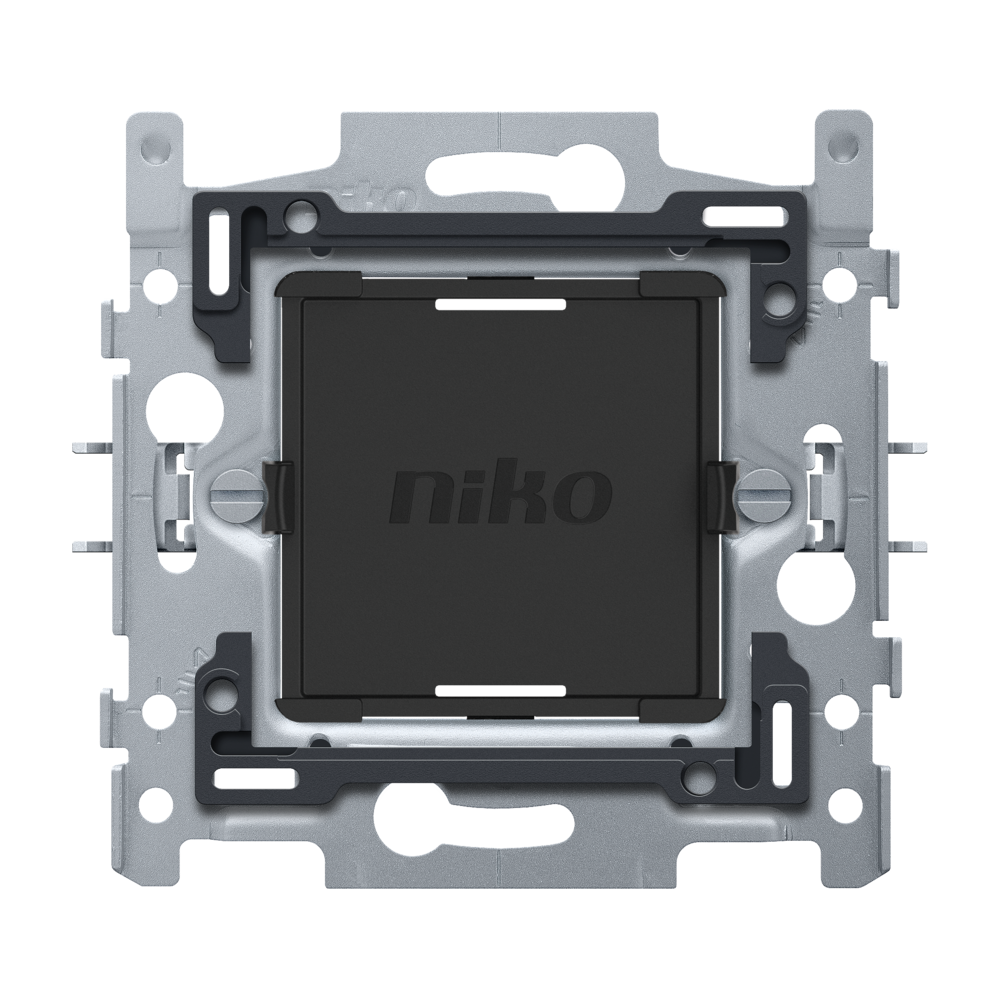 Niko Sokkel voor een draadloze dimschakelaar, 60 x 71 mm, klauwbevestiging - 360 00000 foto - 20055695