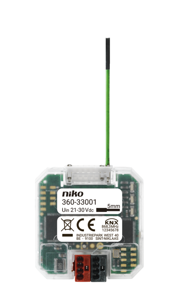 Niko Draadloze mediakoppelaar, KNX&reg; - 360 33001 foto - 20055702