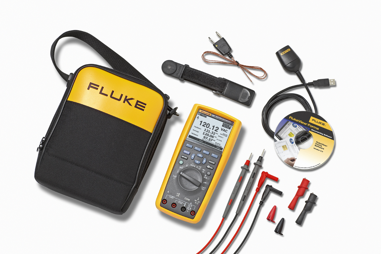 Fluke Combinatiekit van Fluke 289 en FlukeView&reg; Forms-software - 3947812 - 20011602