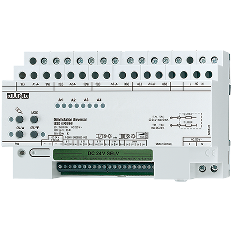 Jung Dimmerstation Universeel 4-voudig - 4011377055162 - 20020598