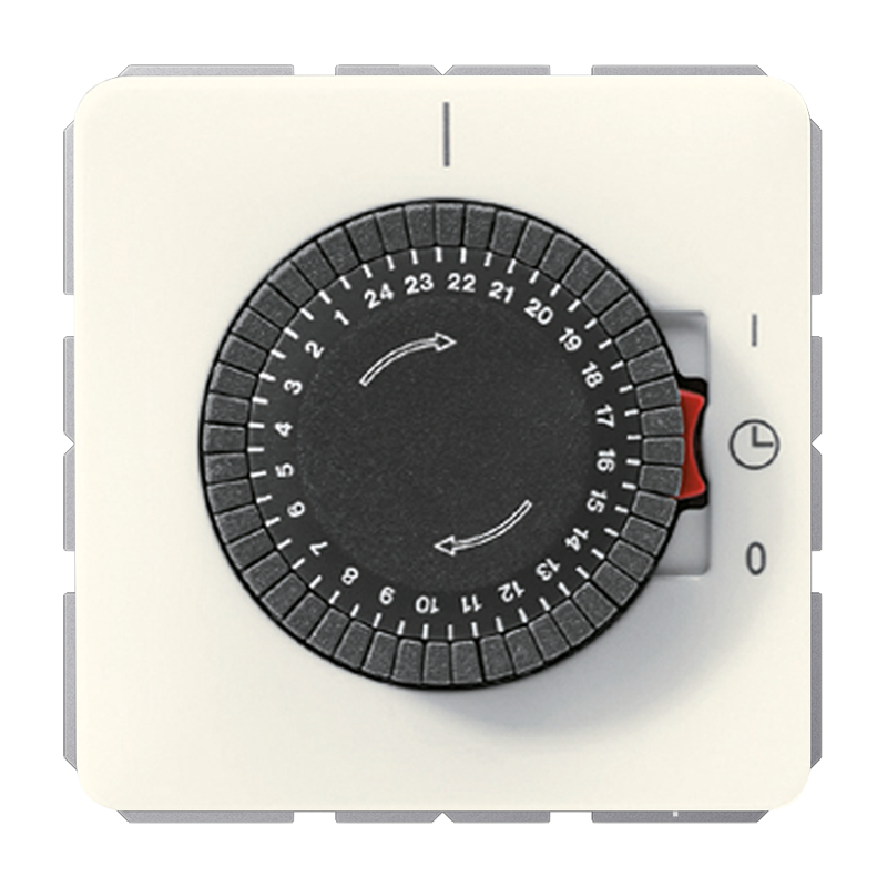 Jung Schakelklok CD500 wit - 4011377097056 - 20017803