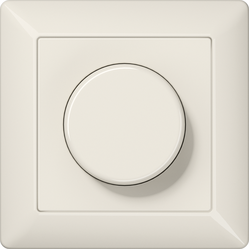 Jung LED Dimmer AS500 wit met volle afdekking - 4011377167117 - 20017031