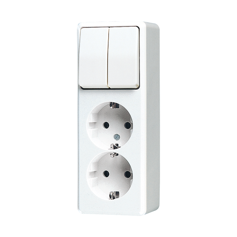 Jung Combinatie serie AP600 met R/A WW - 4011377207615 - 20014857