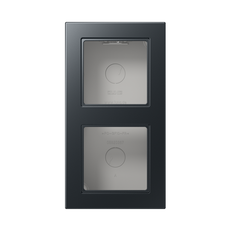 Jung Opbouwkap A550 antraciet mat 2-voudig - 4011377212091 - 20015830