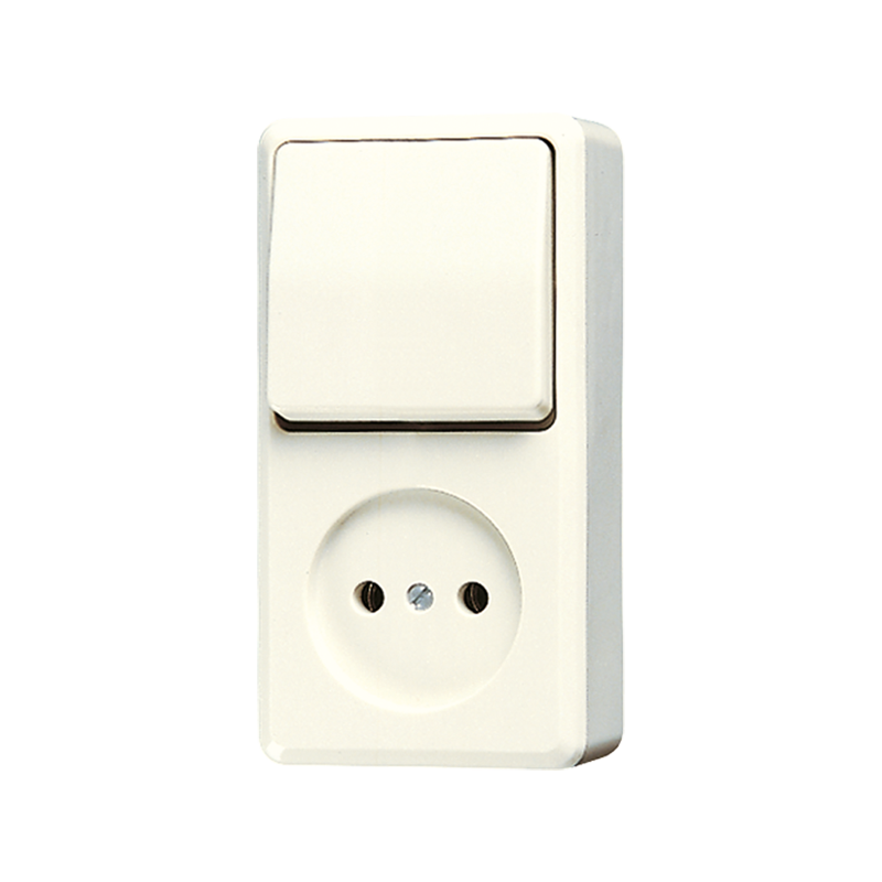 Jung Combinatie wissel AP600 wit - 4011377322103 - 20014894