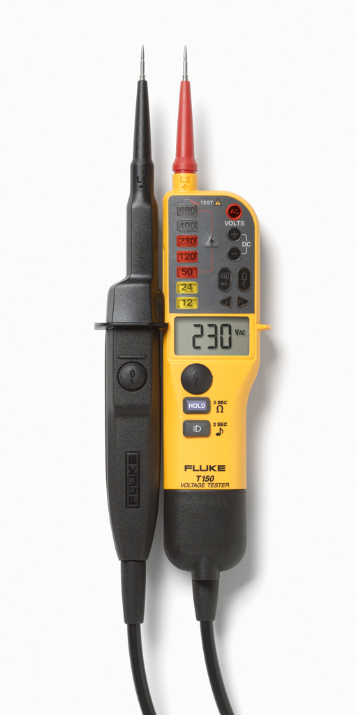 Fluke Spannings en doorbeltester, verlichte LCD-uitlezing,weerstandsmeting - 4016977 - 20011626
