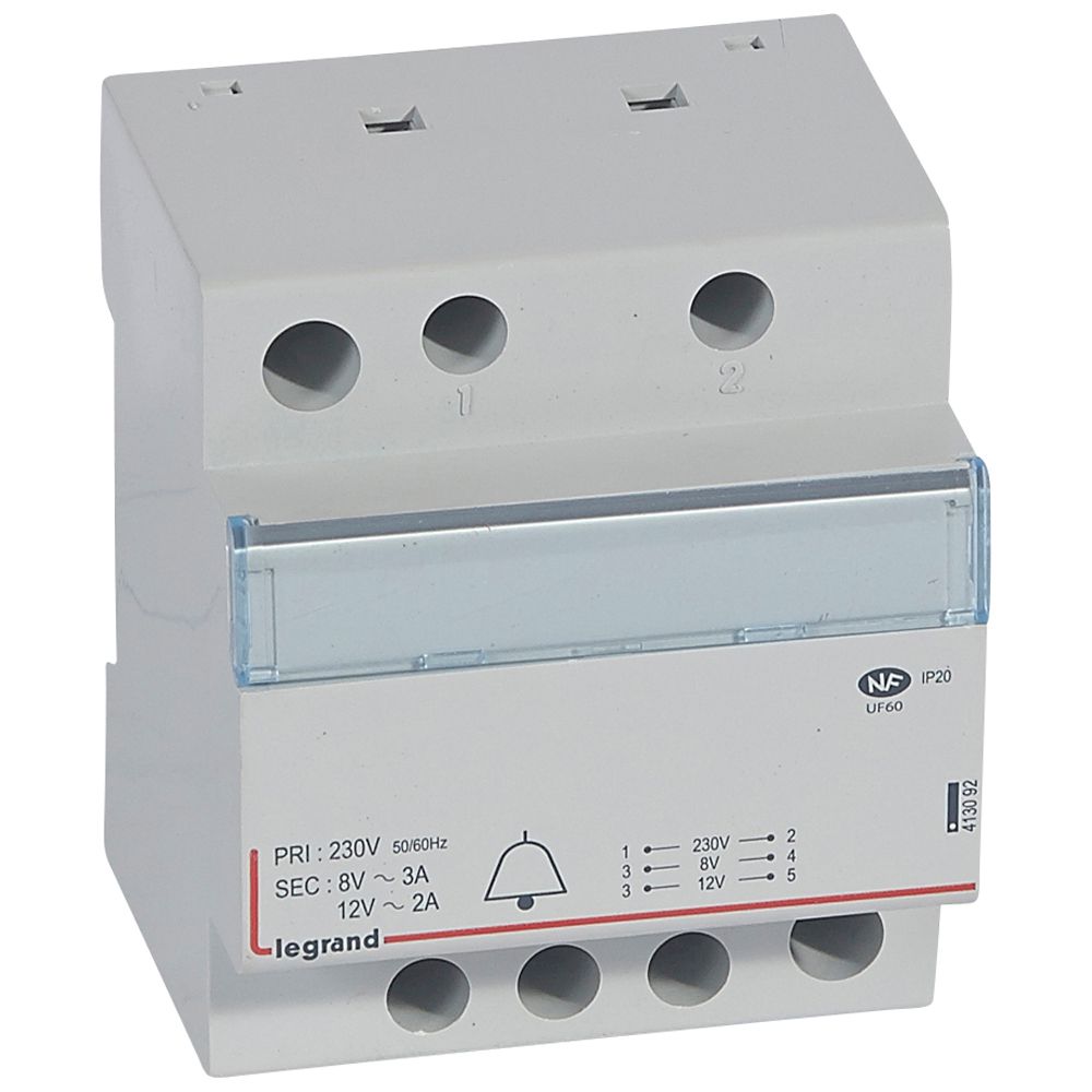 Legrand Modulaire transformator 8-12V 24VA - 413092 legrand 1000 - 20039309