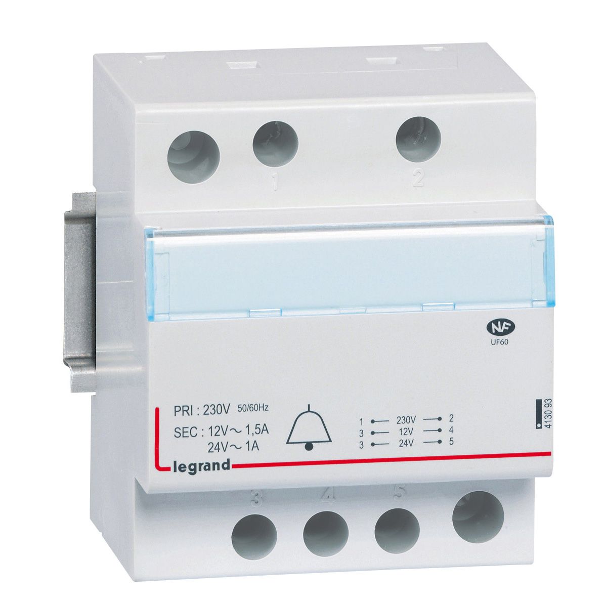 LEGRAND modulaire transformator 12-24v 24va 413093 - 413093 legrand - 11004986