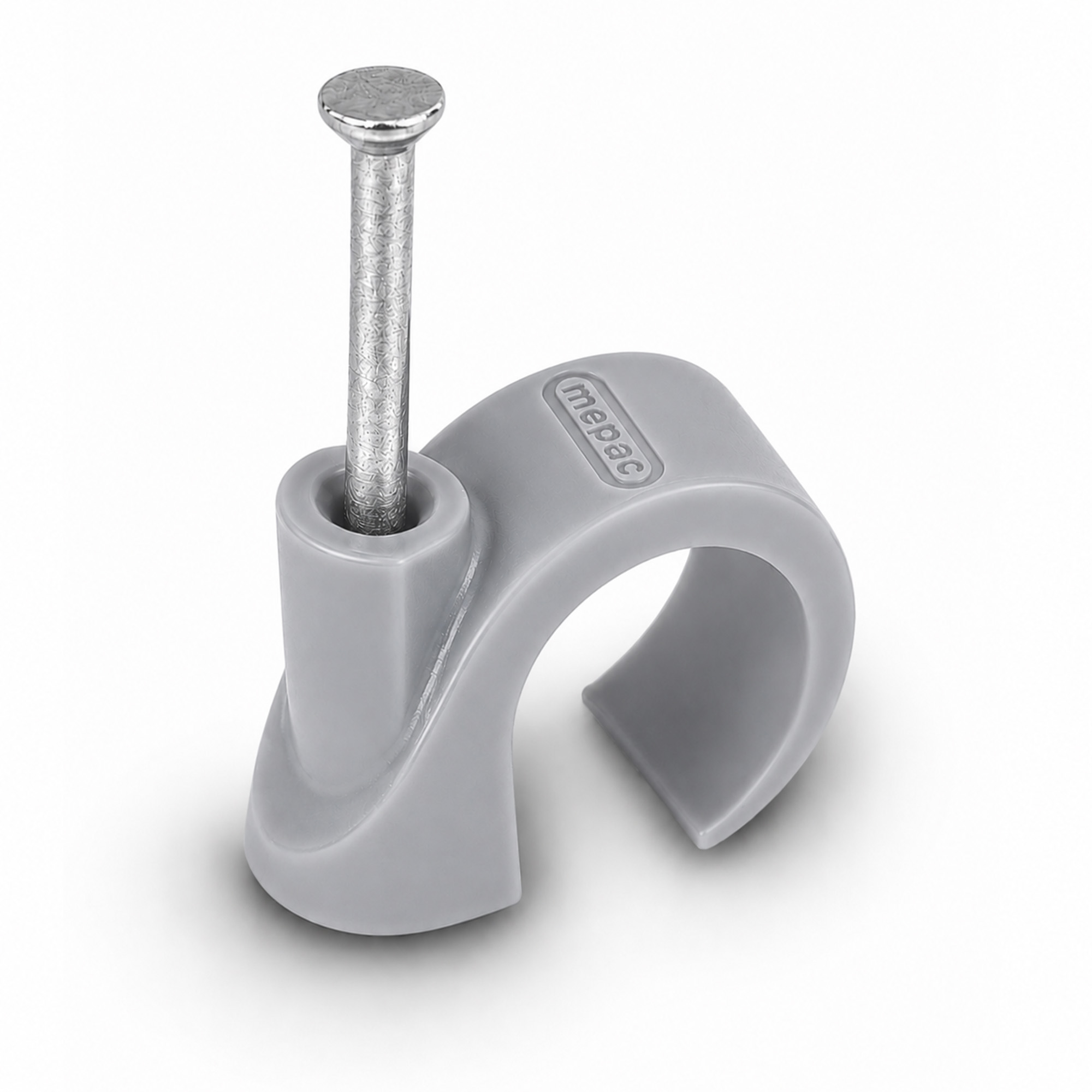 MEPAC spijkerclip 16/19mm grijs a100st SP 16/19 G-100 - 421315 - 2002388