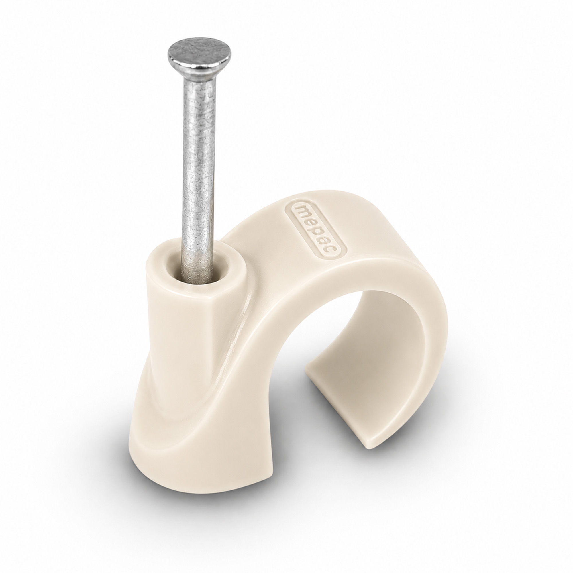 MEPAC spijkerclip 16/19mm creme a100st SP 16/19 C-100 - 421325 - 2955032