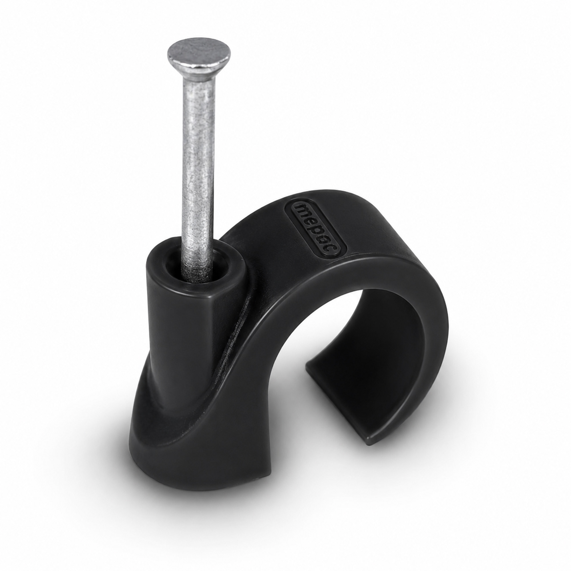 MEPAC Spijkerclip 16/19mm zwart - 421345 - 20041616