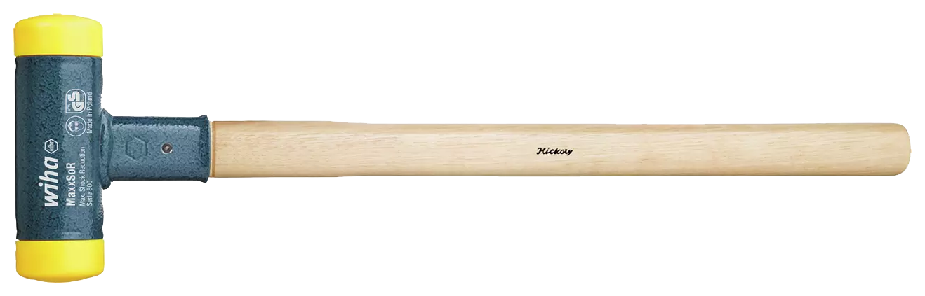 WIHA Terugslagvrije Hamer 800 &Oslash; 30mm Hickorysteel 350mm - 45ccc2f7 4482 4926 943b c1113f844cc8 - 20012617
