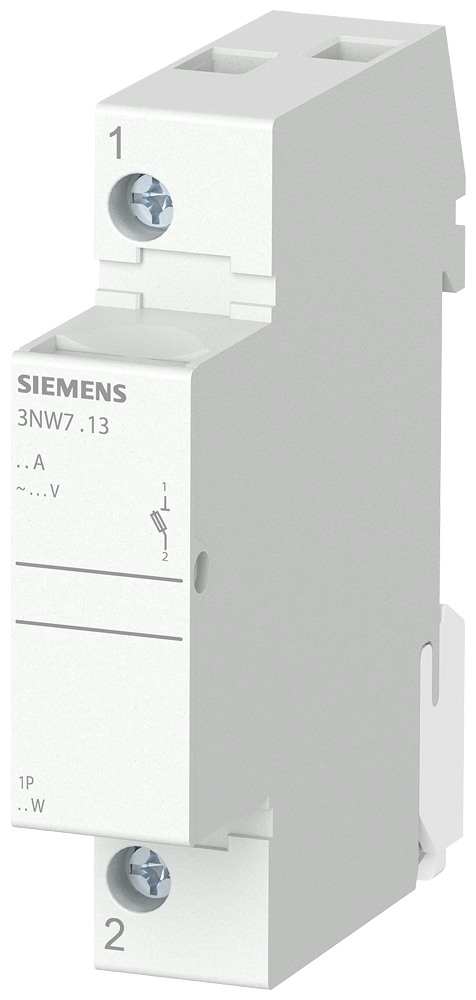 SIEMENS zekeringhouder 32a 1p 10x38mm 3NW7013 - 48d583979b6721790f449a4f6b5e3c5b - 6292220