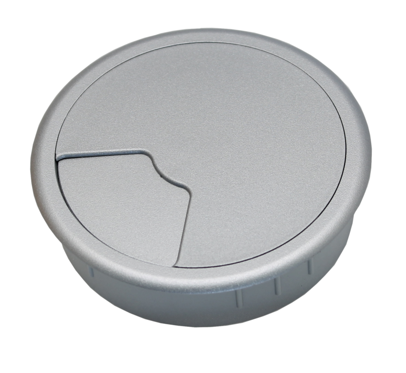 OCS kabeldoorvoer bureau 60mm zilver/grijs 49.80.019 - 4980019202b204980023 - 11002909