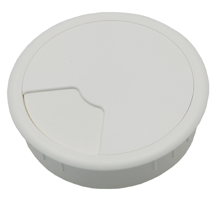 OCS kabeldoorvoer bureau 80mm wit 49.80.025 - 4980021202b204980025 - 4024154