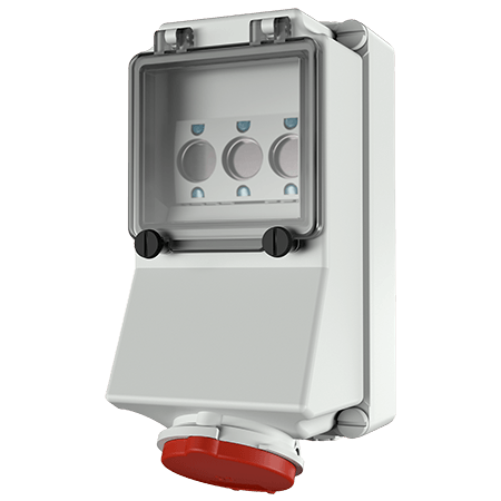 Mennekes WCD 16A 5P 6H 400V IP44 - 5004 - 20022077