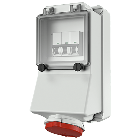 Mennekes WCD 16A 5P 6H 400V IP44 + autom. - 5012 - 20022079