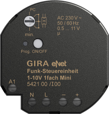 GIRA enet mini basismodule 1-10v dimmer 542100 - 542100 - 11004641