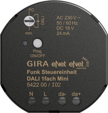 GIRA enet mini basismodule dali dimmer 542200 - 542200 - 11004510