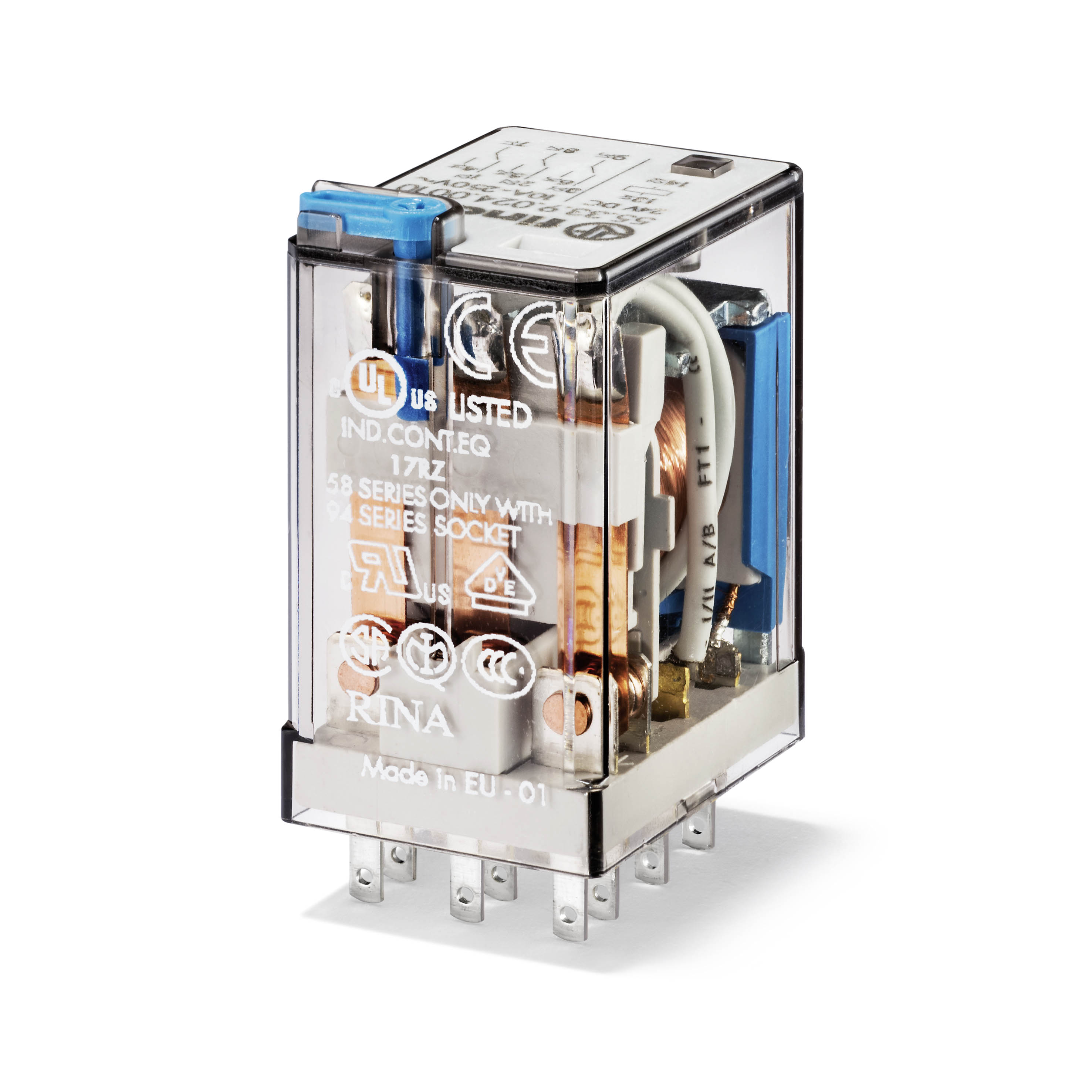 Finder FIN RELAIS 3W 10A 24VAC - 553390240010201 - 20211125