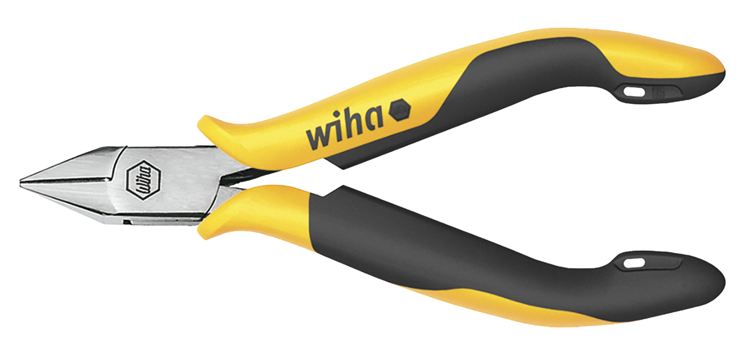 WIHA Zijkniptang Professional ESD Z41104. Brede, spitse kop met facet - 596b4368 9d9c 4a8a bd78 58196e29c321 - 20013249