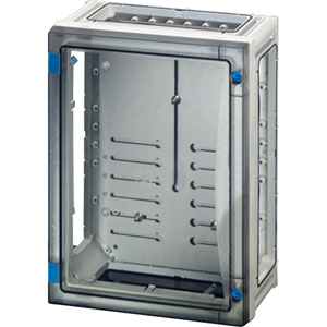 Hensel KWh meterkast 1x kWh meter. 270x360x186. wand Open. Transparant deksel - 68000020 etim internet - 20010573