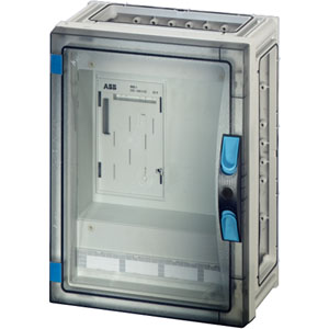 Hensel KWh meterkast 1x Electr. meter. 270x360x186. wand Open Transp. deur - 68000021 etim internet - 20010574