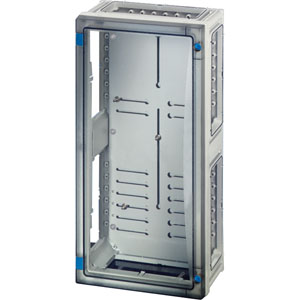 Hensel KWh meterkast 2x kWh meter. 270x540x163. wand Open. Transparant deksel - 68000022 etim internet - 20010576